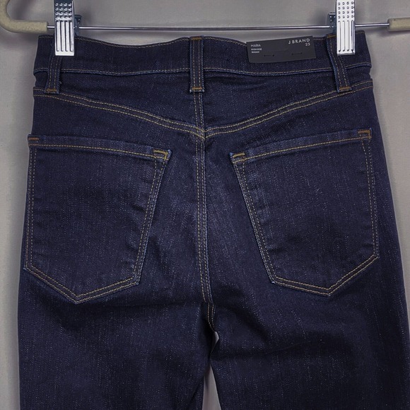 J Brand Maria High Rise Skinny Jeans Women's Size‎ 23 Dark Wash Denim - Picture 8 of 9